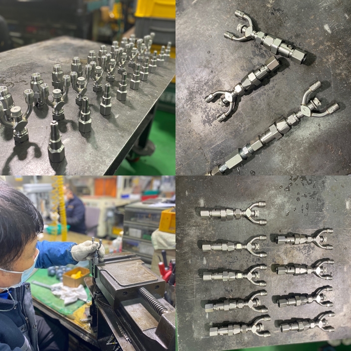 Completed design, Manufacturing and water leak testing over 4 months. It will be used for the painting circulation system.