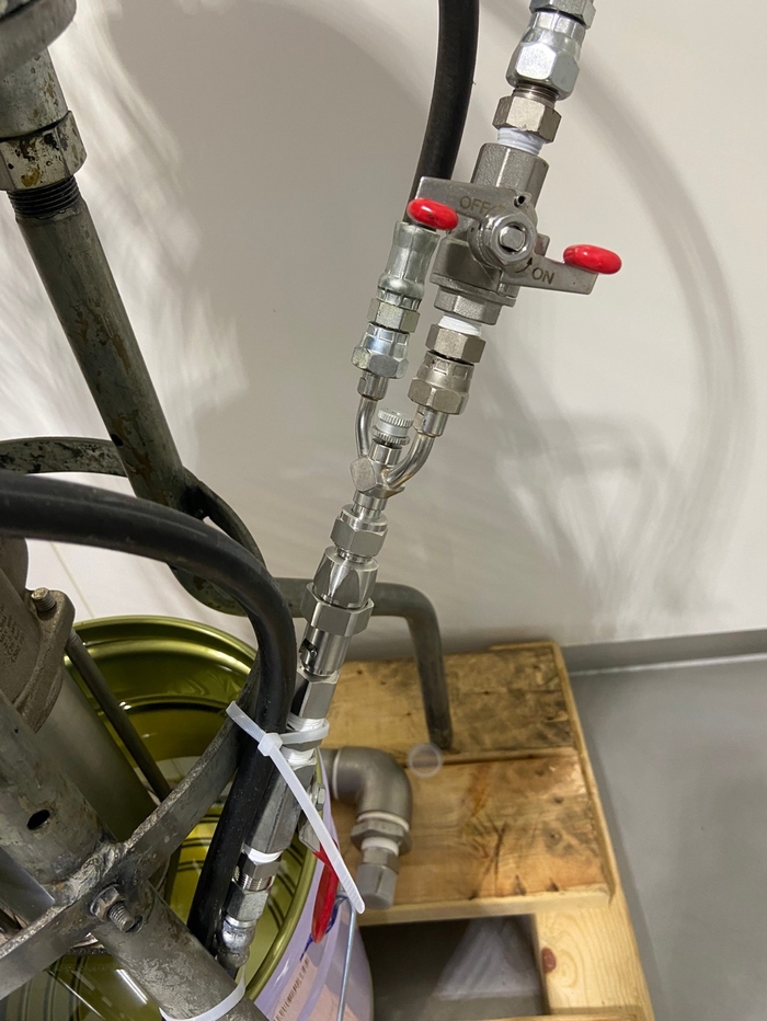 It is the testing for Airgun Coupling from Japanese Customer. It is passed and will supply mass production.